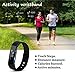 Fitness tracker watch, Hembeer V1 Smart Band with Step Pedometer Bluetooth Activity Bracelet/ Sleep Monitor, Calories Track Sweatproof Health Band for iPhone & Android phones