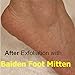 Baiden Foot Mitt, Super Effective Hard, Rough, Cracked Skin, Callus Remover For Soft, Beautiful Feet Every Day. More Flexible Than Microplane, More Durable Than Pumice Stone Fast, Easy Tool (1pack)