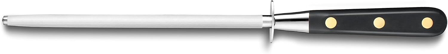 Sabatier Ideal Inox Sharpening Steel, 20 cm, Black, 20 x 30 x 30 cm