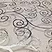 Happy Avenue White/Silver Print 7 by 5