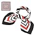 b.m.c BMC 6 pc Womens Large Size Mixed Color Design Soft Wrap Scarf Accessories - Set 1: Linear Designs