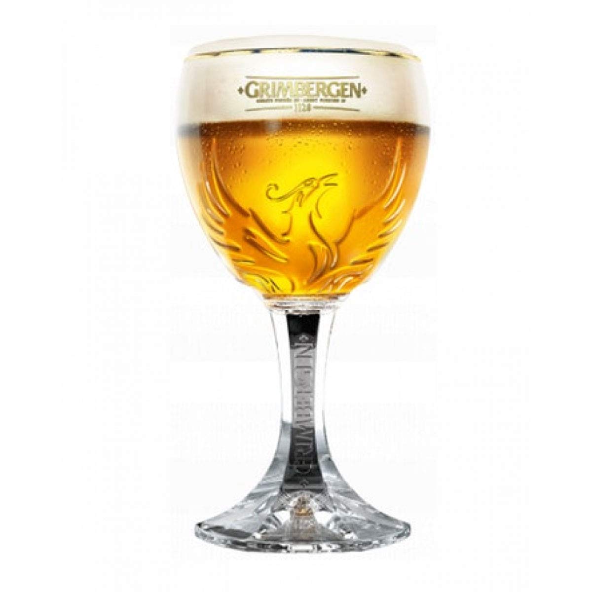Grimbergen Belgian Beer Glass - 33 cl (Customisable)