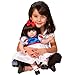 Adora Realistic Baby Doll Classic 200th Anniversary Snow White Toddler Doll - 20 inch, Soft CuddleMe Vinyl, Dark Brown Hair, Brown Eyes