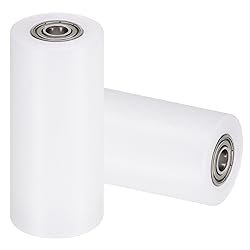 uxcell 2Pcs Nylon Roller Wheel with