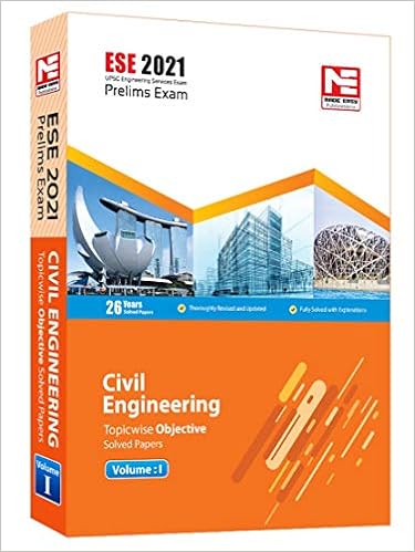 ESE 2021 Preliminary Exam : Civil Engineering Objective Paper - Volume I by MADE EASY: Vol. 1