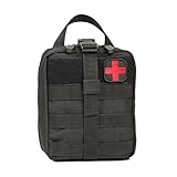 Orca Tactical MOLLE Rip-Away EMT Medical First Aid Pouch (Bag Only) (Black)
