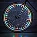 Monkey Light NLX1 LED Bike Wheel Lights. Assembled in USA. Attaches to Spokes Near The tire. 100% More LEDs, 40 LEDs Included. Fully Waterproof and Durable Cool Bicycle Accessory.