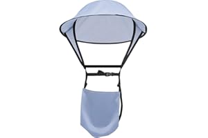 Portable Muslim Prayer Sun Hat - Lightweight Folding Sunshade Headwear for Ramadan Hajj Outdoor Prayers & Travel