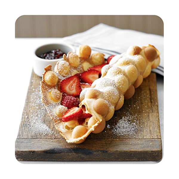 Hong Kong Egg Waffle Maker by StarBlue with BONUS recipe ebook Make