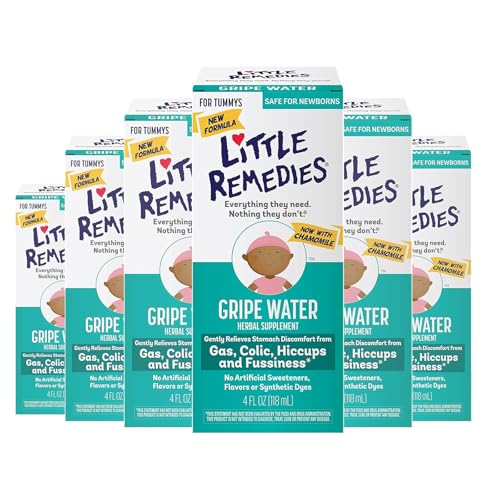 Little Remedies Gripe Water for Babies, With Chamomile, for Baby Gas Relief, No…