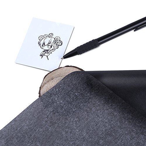 100 Packs Black Carbon Papers for Tracing, Graphite Carbon Copy Tracing