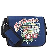 Ed Hardy Leo Paradise Beach Messenger Bag - Navy