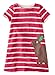 Fiream Girls Cotton Cartoon Shortsleeve Stripe Dress(S0205,6)