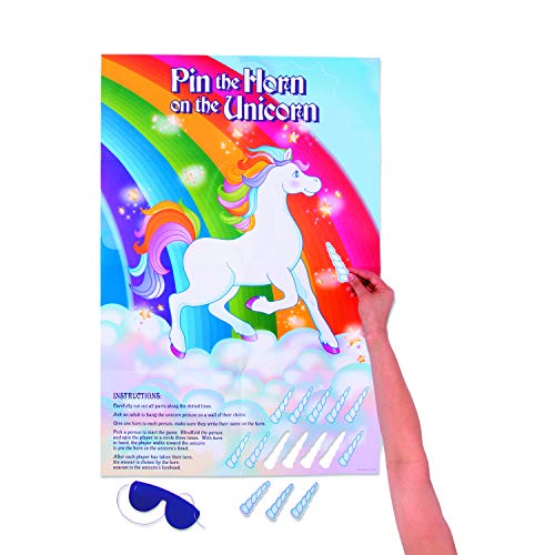 Lisa Frank Unicorn Costumes - Fun Express Pin The Horn On