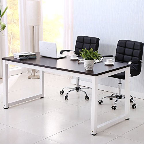 Mecor Computer Desk PC Laptop Table Work-Station Home Office Furniture Black