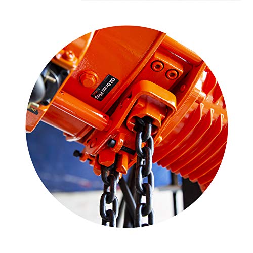 Prowinch 3 Ton Electric Chain Hoist with Electric Trolley Double Speed 30ft Lifting Height G100 Chain Water Resistant Pendant Control M4/H3 Duty Cycle 3 Phase 240/380/460V - Image 7