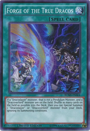 Yu-Gi-Oh! - Forge of the True Dracos - Breakers of Shadow: Special Edition - Limited Edition - Super Rare