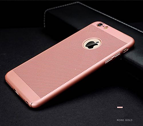 iPhone 7 Case,Slim Fit Shell Thin Heavy Duty protection Non-slip Grip Hybrid Hard Protective Scratch Resistant Matte Finish Back Cover for iPhone 7 - Rose Gold