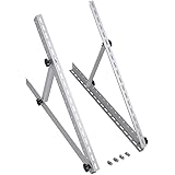 Renogy 28in Adjustable Solar Panel Mount Brackets, with Foldable Tilt Legs on Any Flat Surface for RV, Roof, Boat, Any Off-Gr