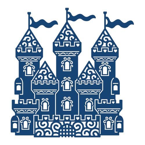 Fairy Castle: Tattered Lace Metal Die Paper Card Cutting Stephanie Weightman by Tattered Lace