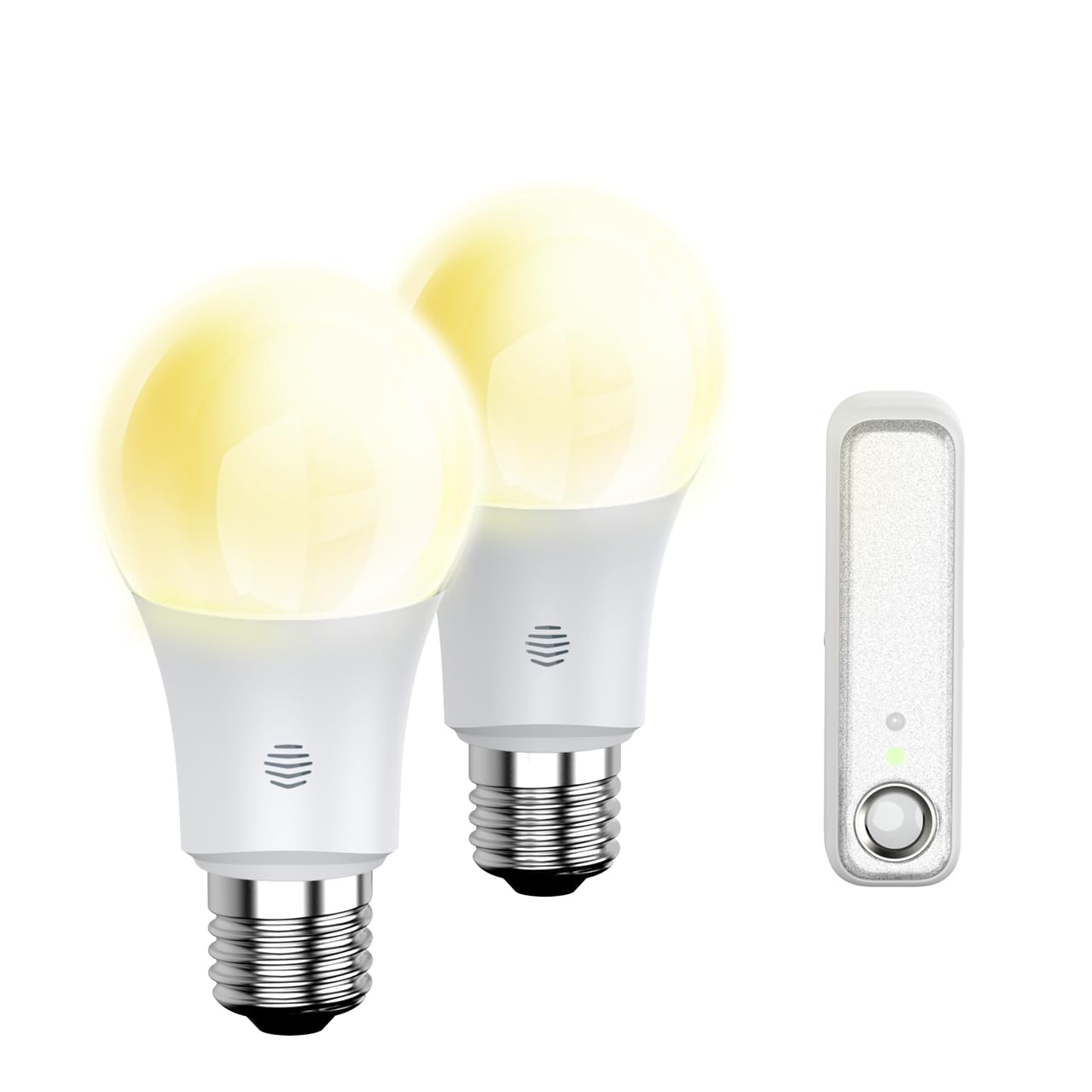 Hive 852000 Smart Lighting EUK-2x Dimmable E27 & Motion Sensor, White