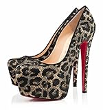 High Heel Leopard Edible Cake Topper Frosting 1/4 Sheet Birthday Party by ex
