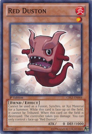 Yu-Gi-Oh! - Red Duston (CBLZ-EN044) - Cosmo Blazer - 1st Edition - Common