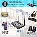 Golvery Long Range Bluetooth 5.0 Transmitter/Receiver/Bypass 3-in-1 Wireless Audio Adapter for TV Home Audio Stereo System, AptX HD&Low Latency, NFC Link, Full Aux RCA Optical Toslink Port Supportthumb 1