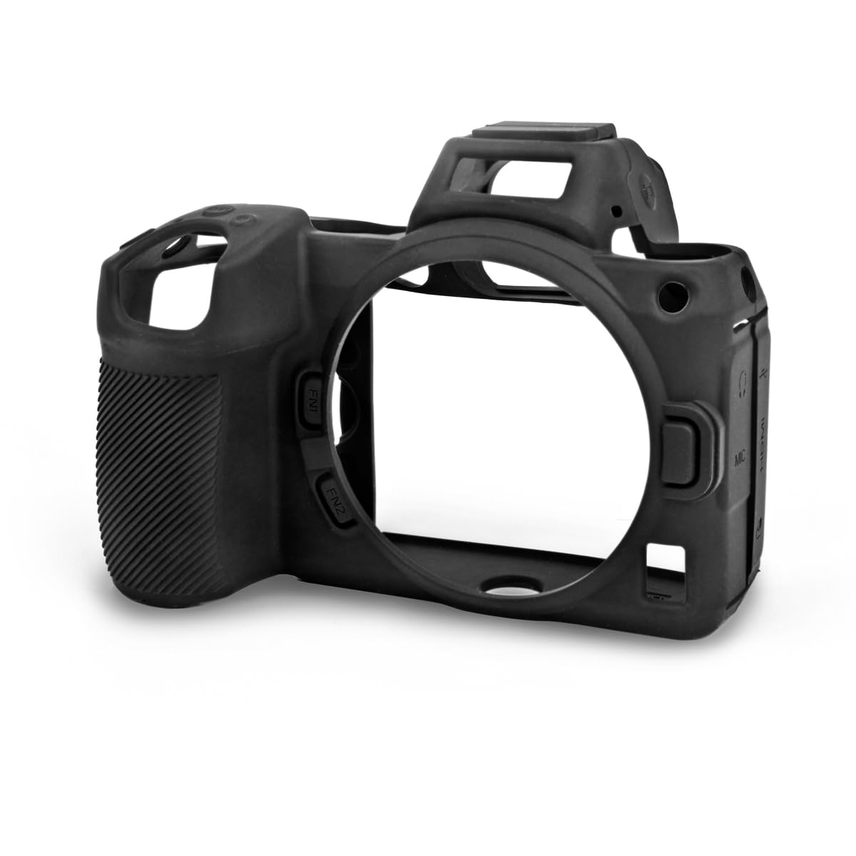 Walimex pro easyCover for Nikon Z5/Z6MK II/Z7MK II - Comfortable Grip Silicone Protective Case Camera Cover, Unrestricted Usability