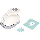 BiraBira Daisy Punch, 1 inch Flower for Paper Crafting Scrapbooking | Creating Gift Tags, Making Embellishments, Additions to Handmade Cards