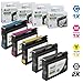 LD Remanufactured Ink Cartridge Replacement for HP 932XL & HP 933XL High Yield (2 Black, 1 Cyan, 1 Magenta, 1 Yellow, 5-Pack) Compatible with HP OfficeJet 6100 e-Printer