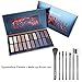 NEW Beauty Glazed 20 Colors Eye shadow Palette Matte and Make Up Brush 7 in One Set Shimmer Natural Colors High Pigments Waterproof Professional Makeup Eye Shadow Smoky(VENUS)