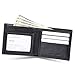 Jaguar Bifold Wallet with 3 Credit Card Slots and ID Window - Genuine Leather