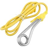 600W Electric Handheld Heater, Stainless Steel Immersion Heater Element Mini Boiler Hot Drinking Water Coffee Portable Travel