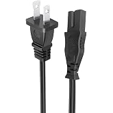 2 Prong 8.2Ft AC Power Cable Cord Replacement for Vizio E500I-A1 TV | Replacement for Vizio E701I-A3, E390I-A1, E55-C2, E320-B2, E60-C3, E65-C3, E70-C3, E320B2, E390-B0, E320i-B1, E390iB1 TV