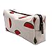 LParkin Watermelon Students Super Large Capacity Canvas Pencil Case Pen Bag Pouch Stationary Case Makeup Cosmetic Bag (Watermelon)