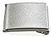 Canvas Web Belt Flip-Top Antique Silver Buckle/Tip Solid Color 50
