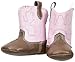 Mud Pie Baby Seasonal Booties, Pink Cowboy, 6-12 Months