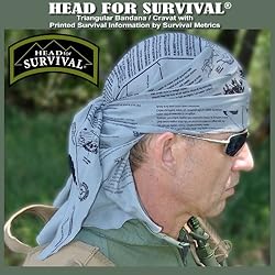 Head for Survival® Triangular Bandana/Cravat with