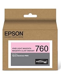 Epson (T760220), tinta color cian HD UltraChrome, Magenta claro vívido