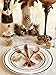Be Good or Better BGB Rose Gold Plastic Dinnerware 130 Pieces, 26 Guests, Rose Gold Plastic Plates with Rose Gold Silverware - include Dinner Plates, Salad Plates, Forks, Knives, Spoons