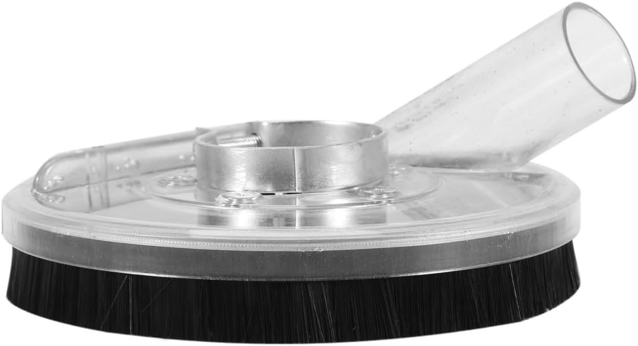 Extractor hood for angle grinder 80-125mm clear dust dry grinding protection with brush ring for angle grinder concrete - Image 4