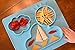 Non-Slip Placemat for Babies, Toddlers, and Kids – 100% Food-Grade Silicone Baby Feeding Plate – BPA- Free, Microwave and Dishwasher Safe – Table Suction Eating Mat for Ages 6 Months and Up by Osho