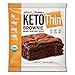 Julian Bakery Keto Thin Brownie | USDA Organic | Vegan | Gluten-Free | 3 Net Carbs | 12 Brownies |