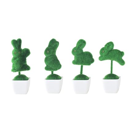 Amazon Com Litymitzromq Artificial Bonsai Fake Plants 4pcs