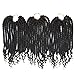 12inch Spring senegalese twist crochet braids curly end 6pack braiding Hair Extensions synthetic hair