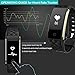 WFCL Fitness Tracker Heart Rate Monitor Activity Sleep Monitor Waterproof Smart Wristband (Black-1)