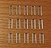 Amazing Drapery Hardware- 100 PCS Plantation Shutters Tilt Rod, Louvers Staples, Replace Missing Staples
