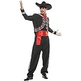 FantastCostumes Men's Mariachi Costume Day of The Dead Suit