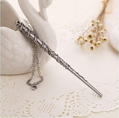 Harry Potter Movie Six Phalanx Magic Wand Pendant Necklace movie necklace wholesale